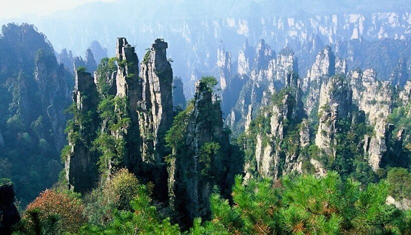 อุทยานแห่งชาติจางเจียเจี้ย ( Zhangjiajie National Forest Park)