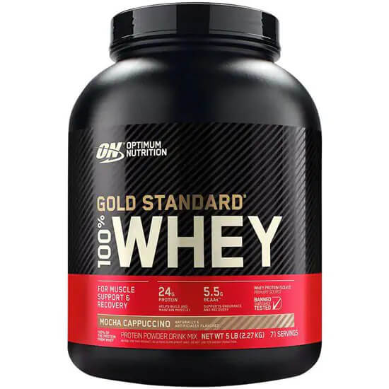 4. โปรตีนเวย์ลดน้ำหนัก Optimum Nutrition Gold Standard Whey Protein