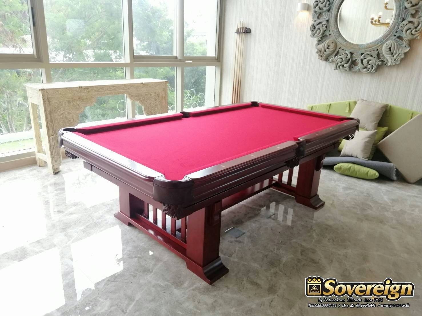 Patanakarn Billiards ( Sovereign ) โต๊ะพูลหยอดเหรียญคุณภาพ