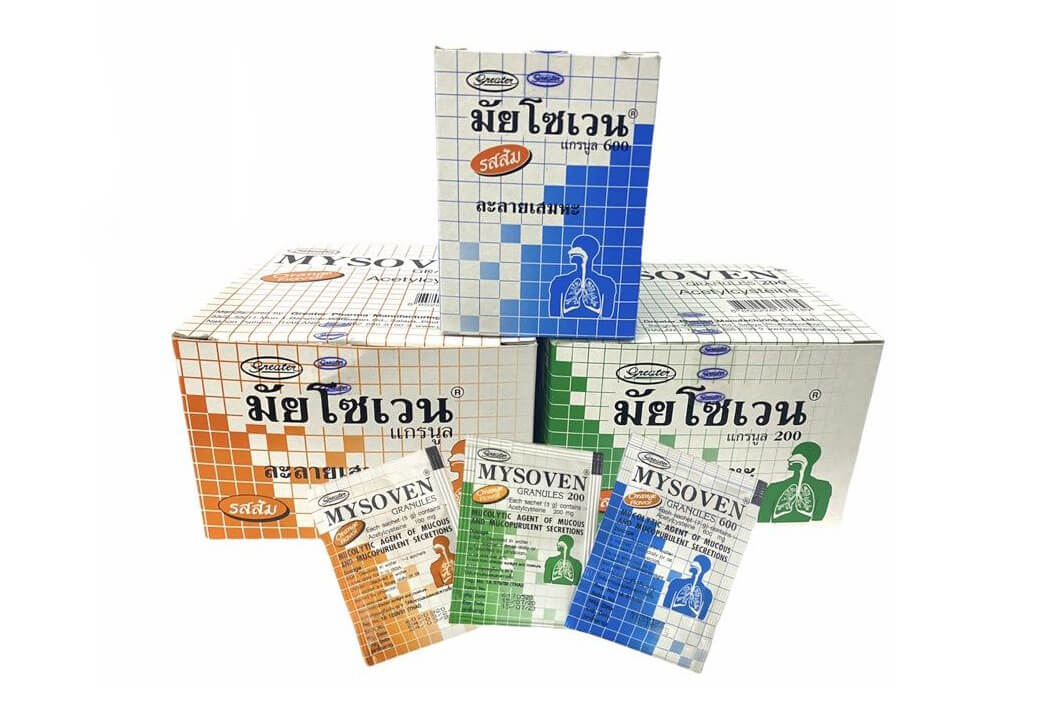 Mysoven มัยโซเวน แต่ละสีต่างกันยังไง มีสรรพคุณอย่างไร