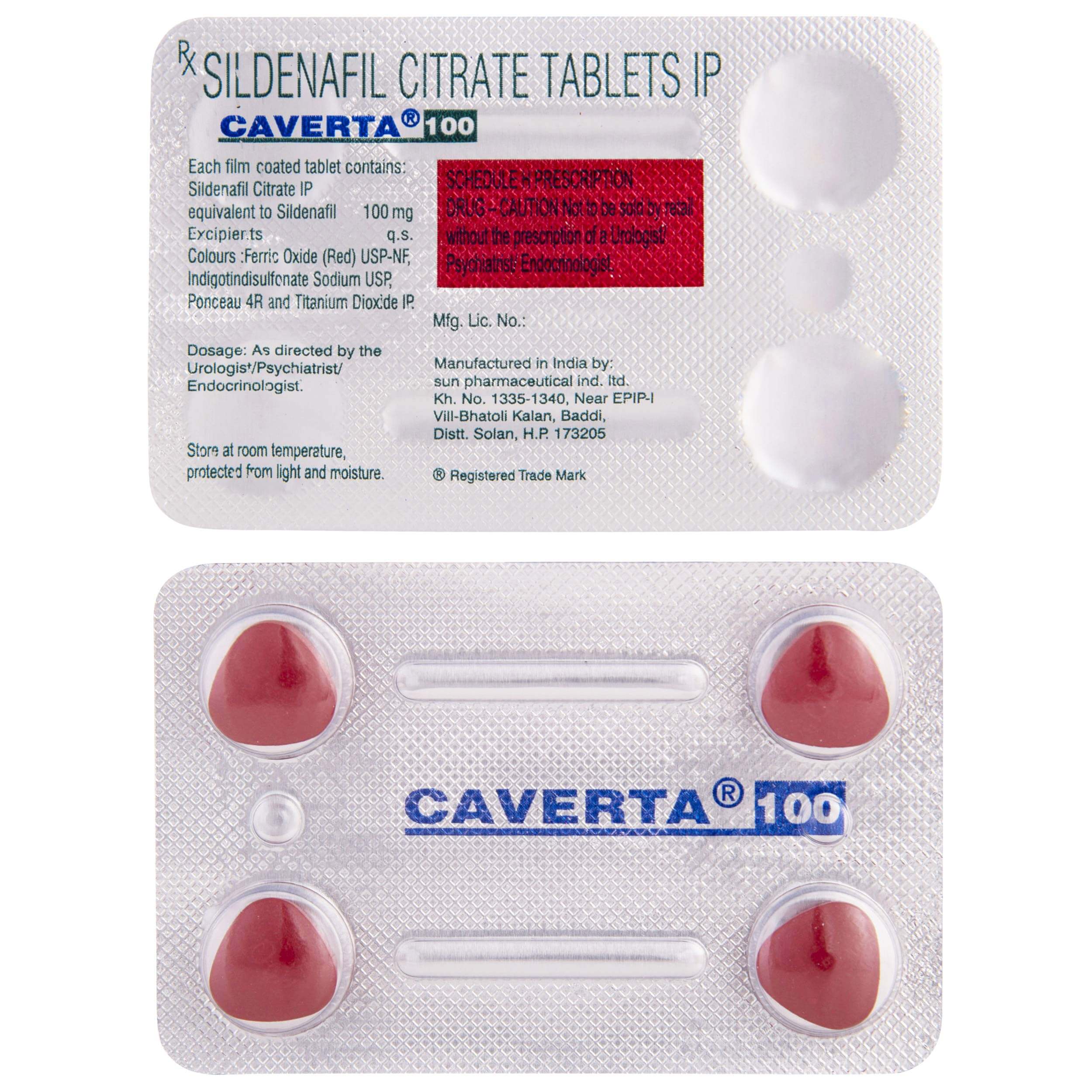 caverta 100 mg ไวอากร้าอินเดียของแท้ เพิ่มสมรรถภาพทางเพศ