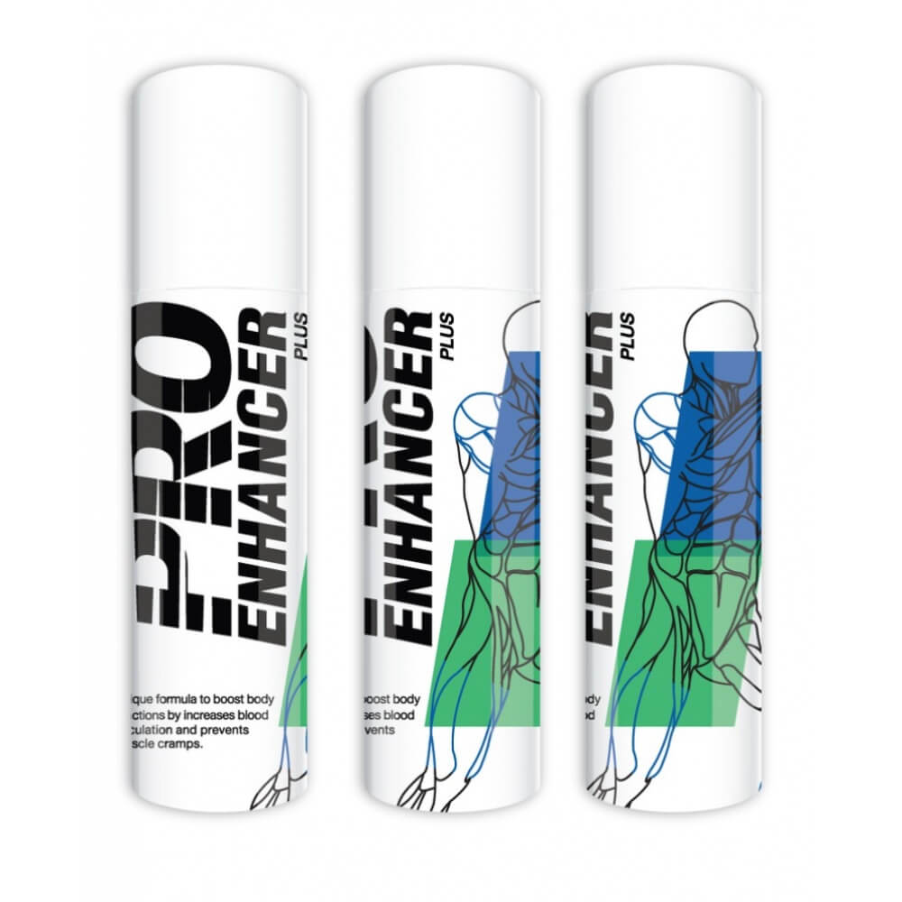 Pro Enhancer Plus สเปรย์บรรเทาอาการปวดเมื่อยสูตรเย็น
