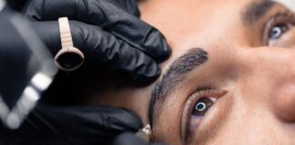 Men's eyebrow tattoo shop Where is a good place to enhance your physiognomy