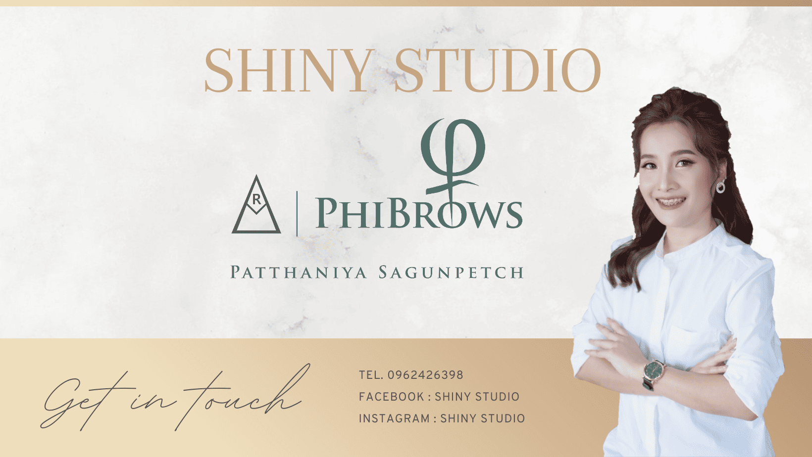 Shiny Studio ร้านสักคิ้วผู้ชายขอนแก่น เทคนิคสักเส้นฝังลึก สีเข้มดูเด่นชัด