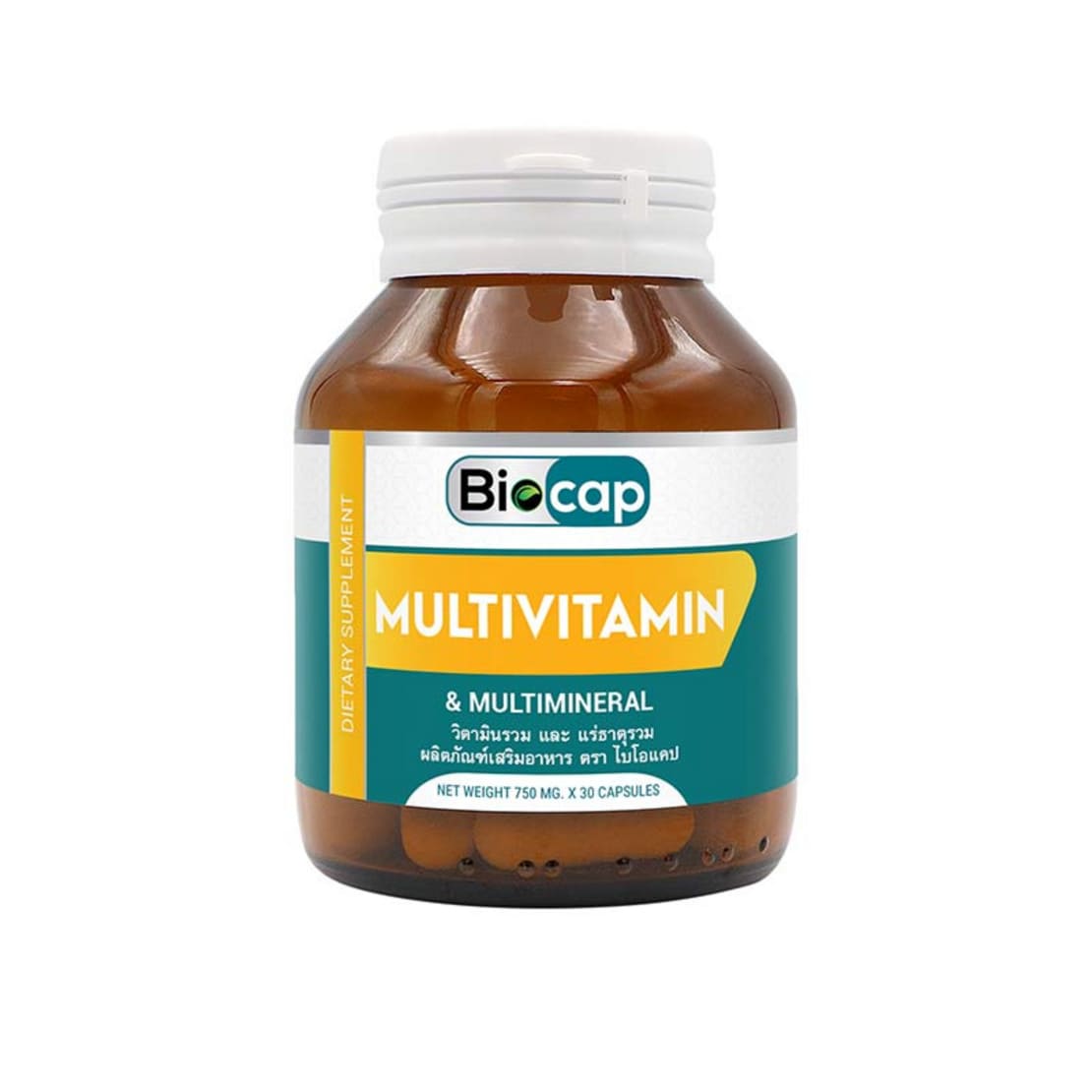 Biocap Multivitamin And Multimineral วิตามินรวม เติมเต็มสารอาหารให้ประโยชน์ต่อร่างกายอย่างเหมาะสม