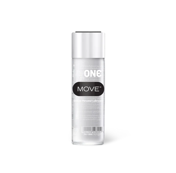 myONE MOVE Silicone Based Lubricant Gel เจลหล่อลื่น สูตรซิลิโคน หล่อลื่นได้นานไม่ต้องกลัวสารตกค้างภายใน